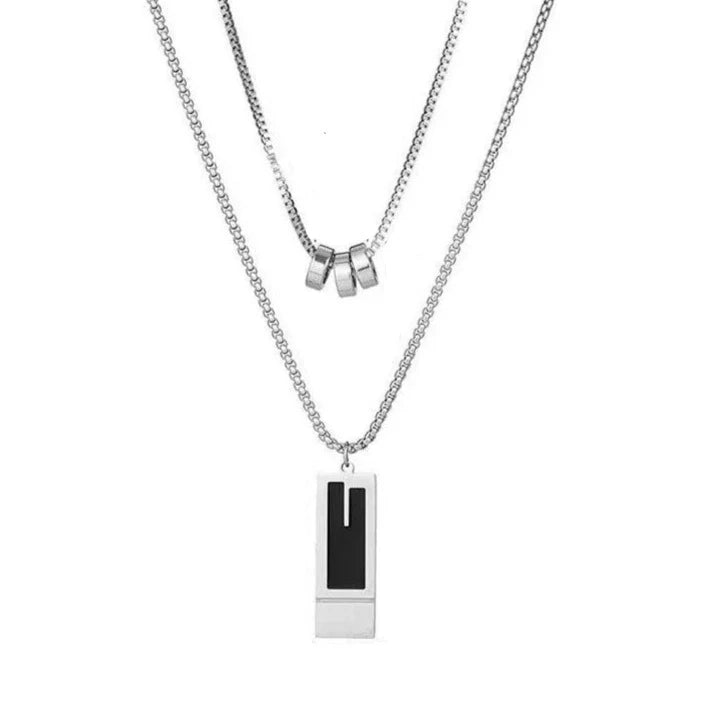 Double Chain Silver