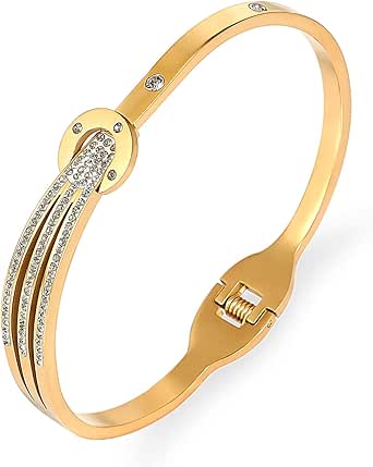 Gold Spot Bangle