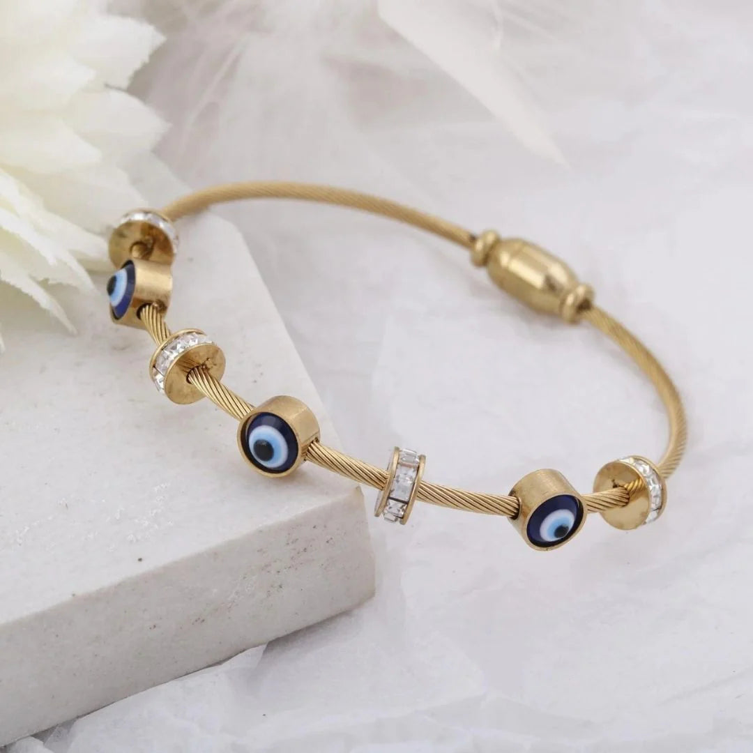 Shield Blue Bracelet