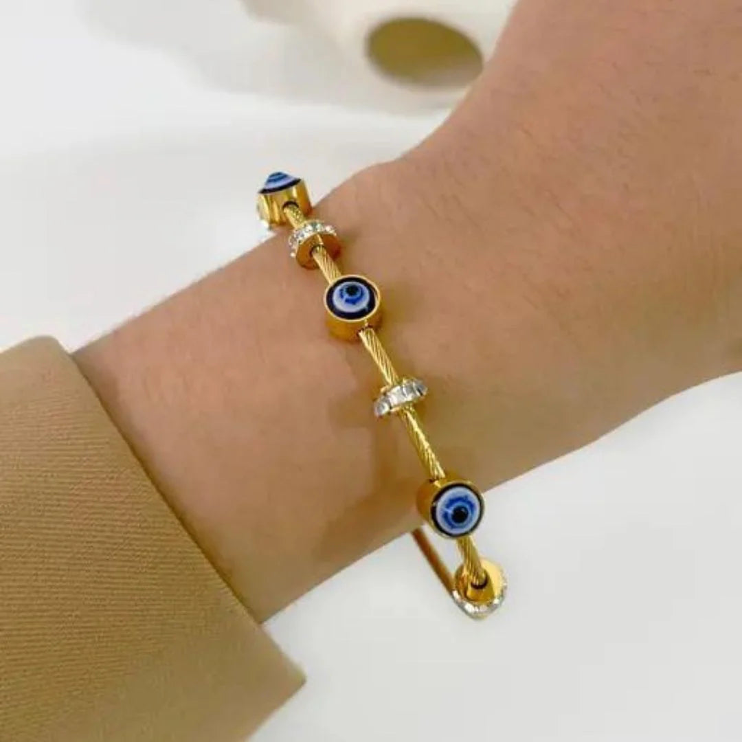 Shield Blue Bracelet