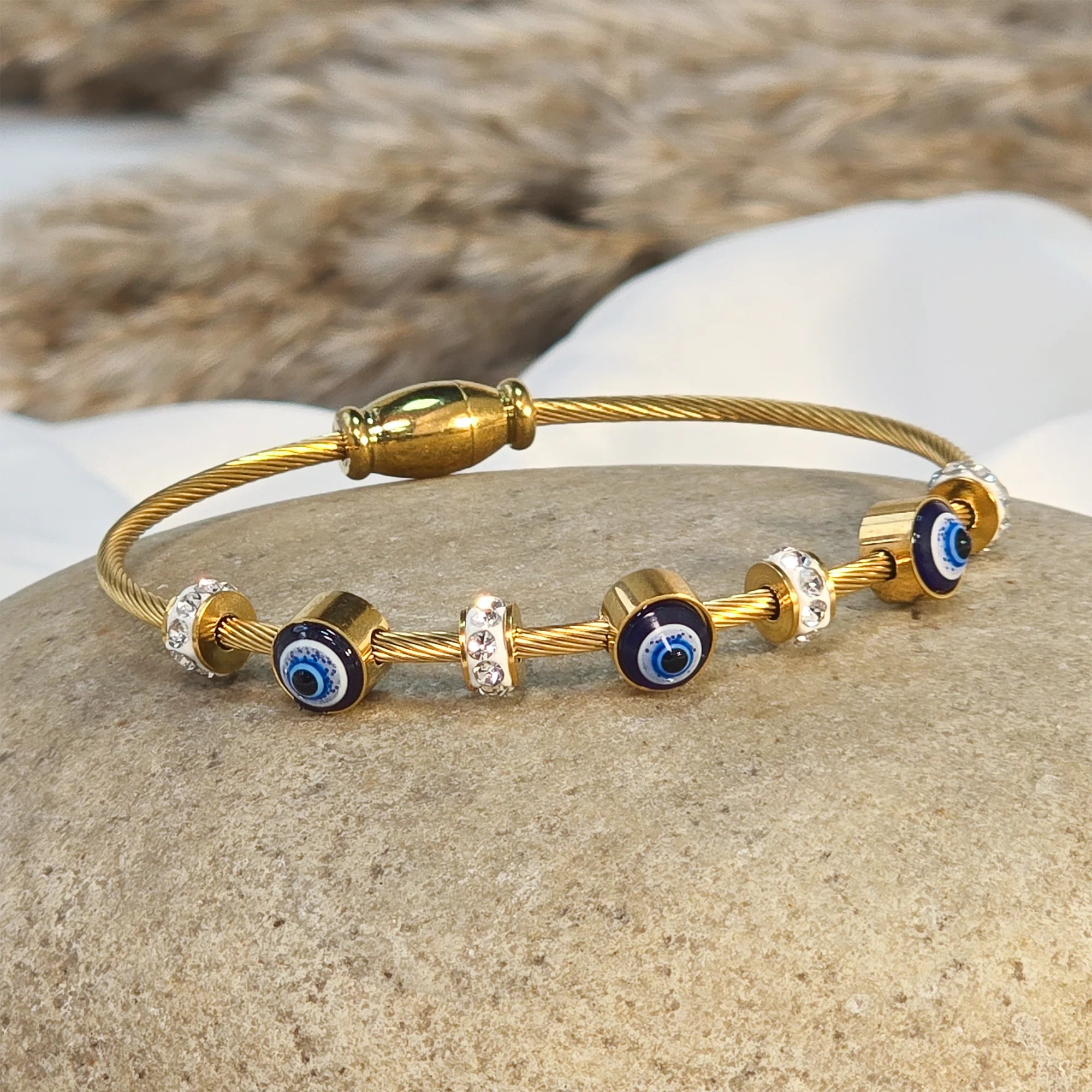 Shield Blue Bracelet