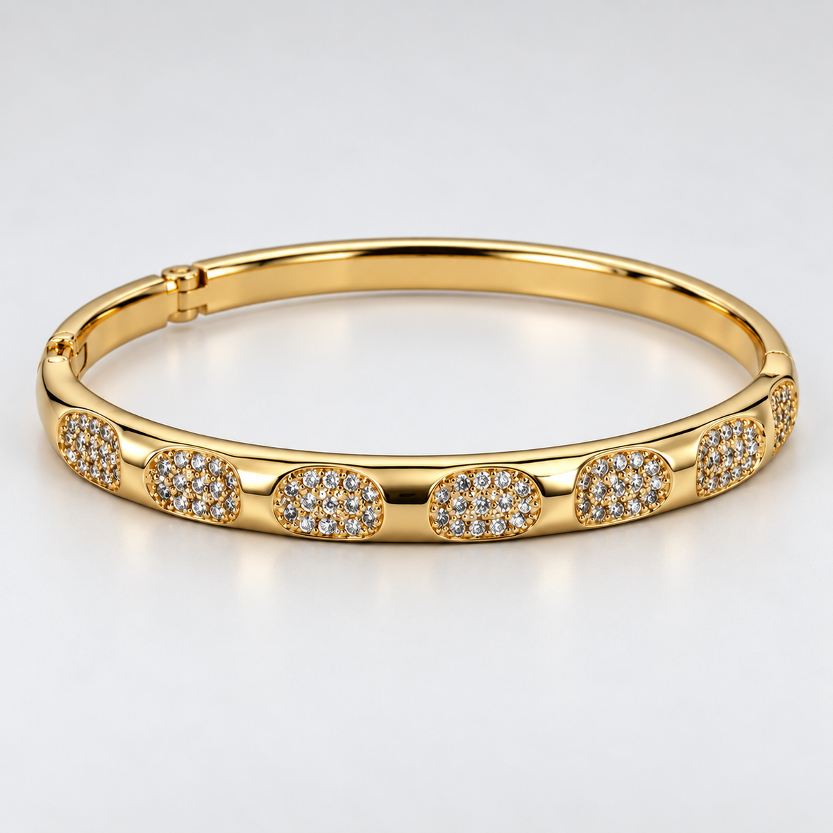 Oval Crystal Bracelet