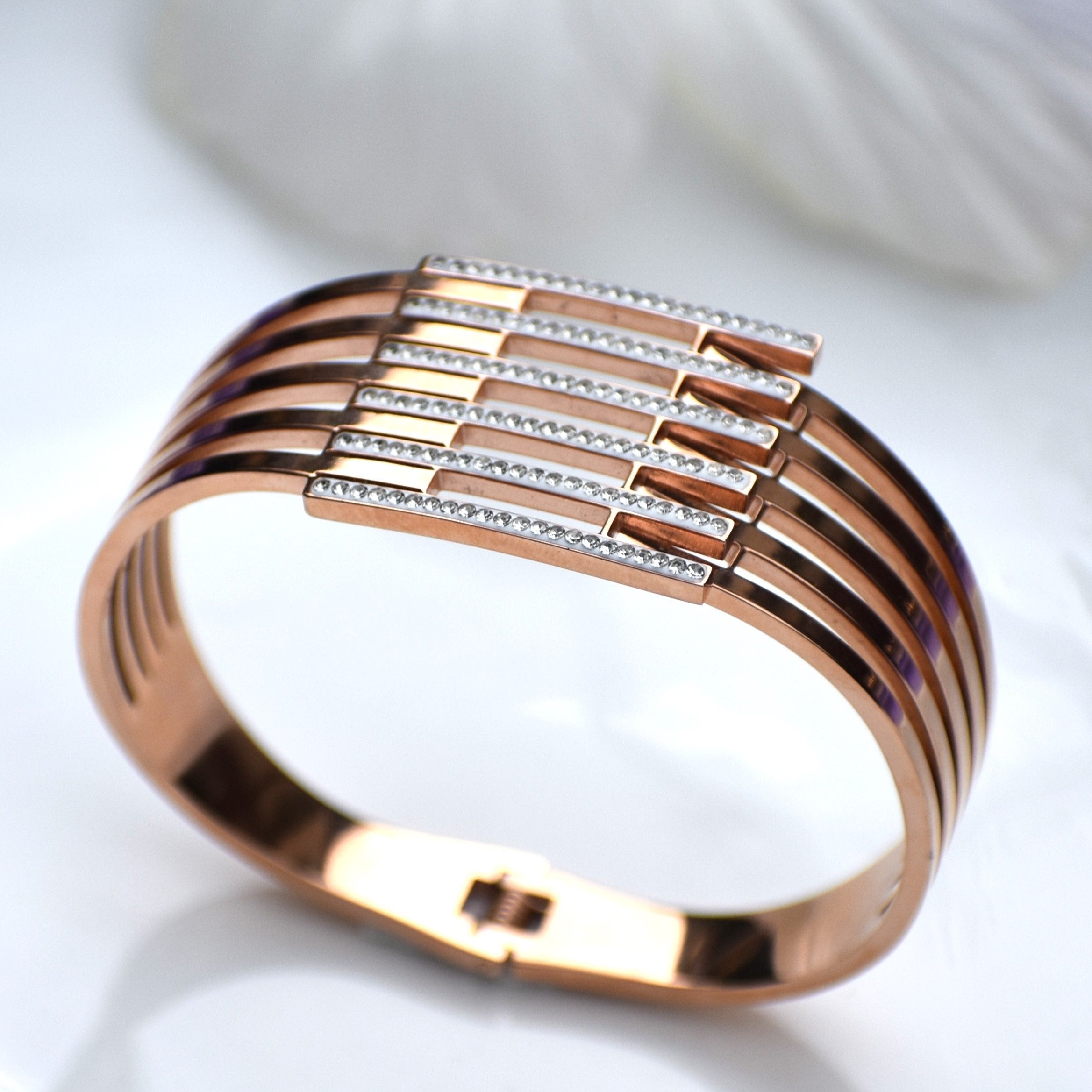 Rose Layered Bracelet