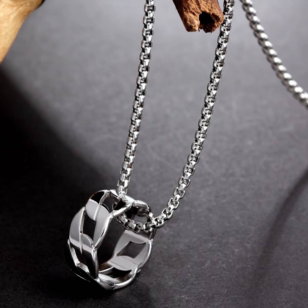 Silver Ring Charm