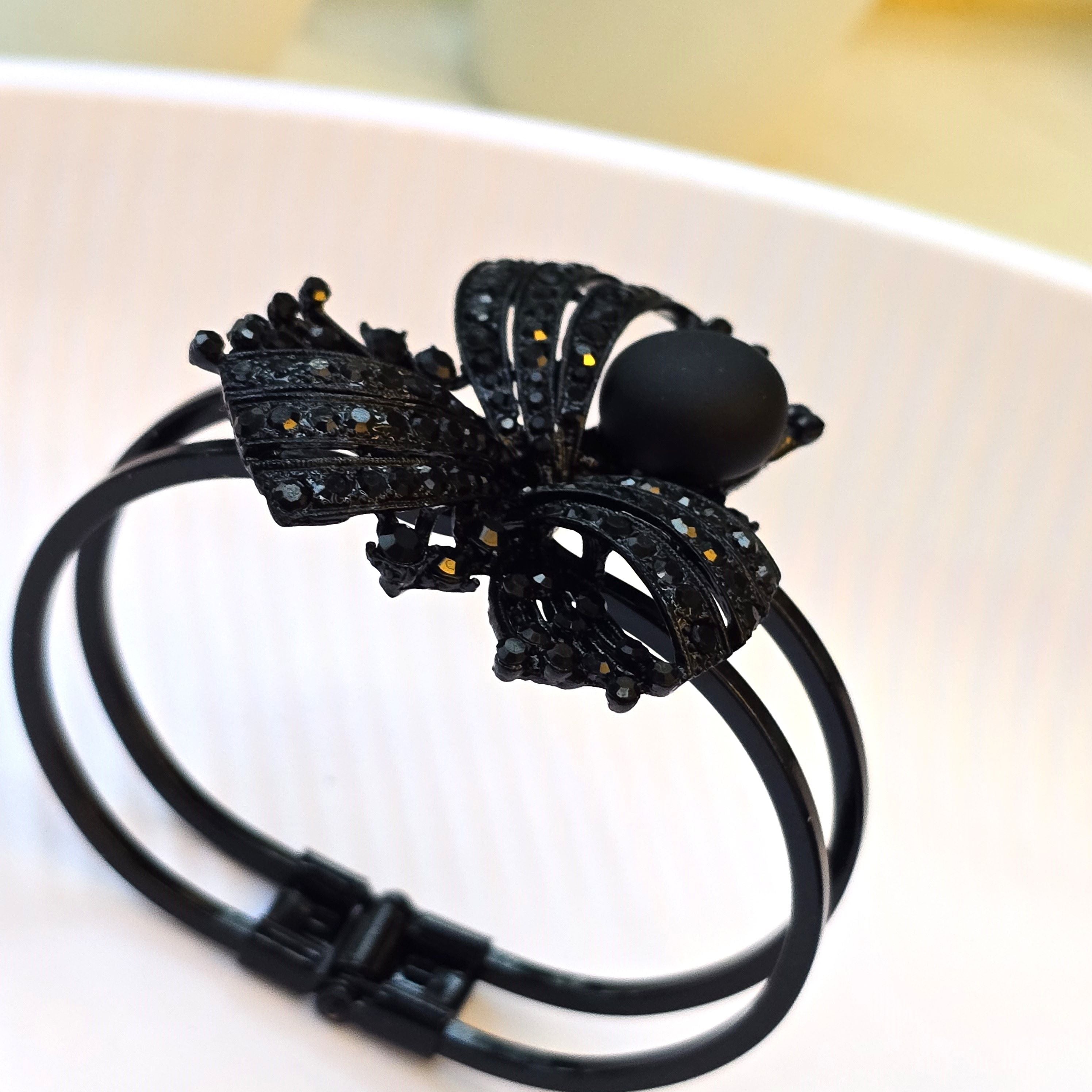 Black Crystal Bracelet