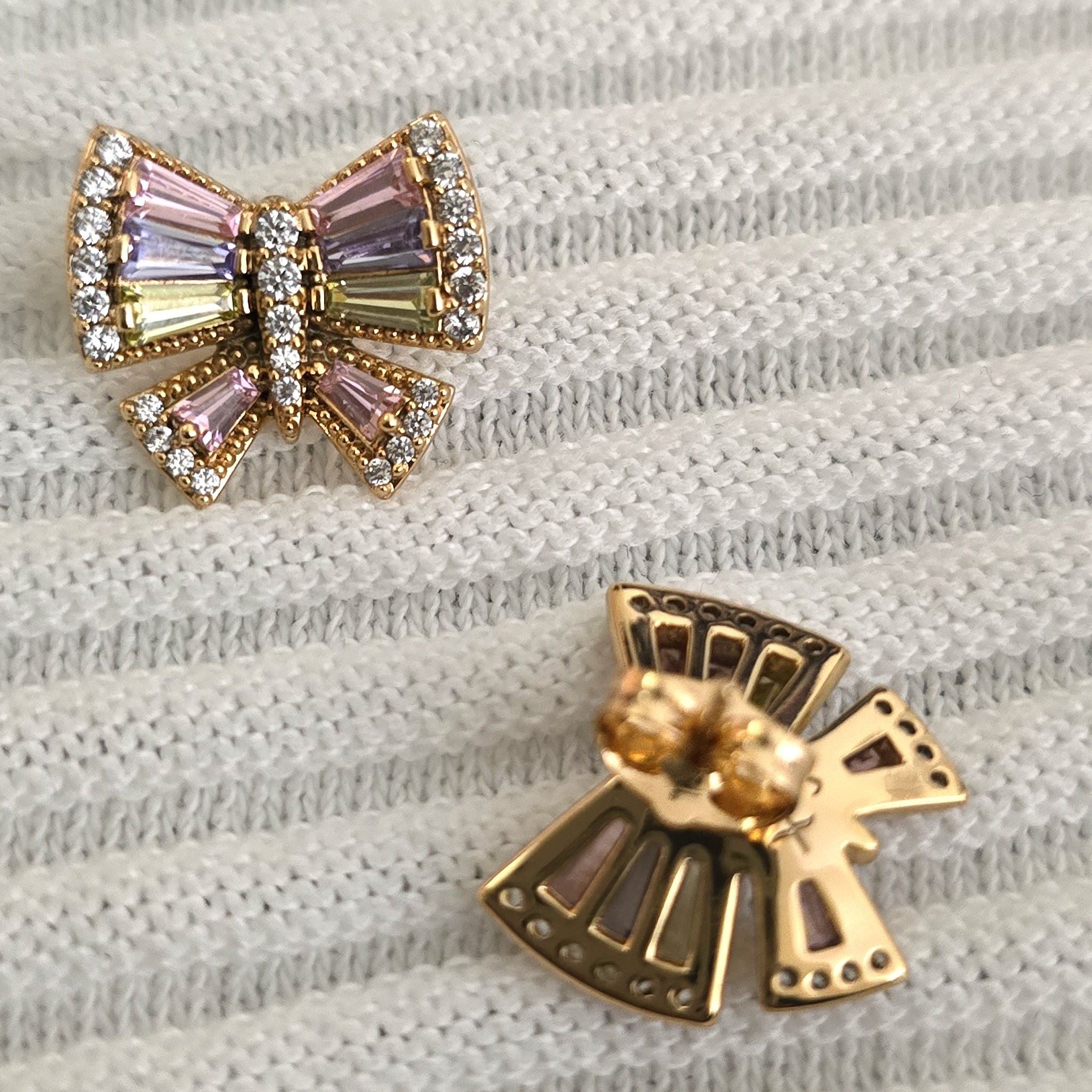 Pastel Butterfly Stud Earrings