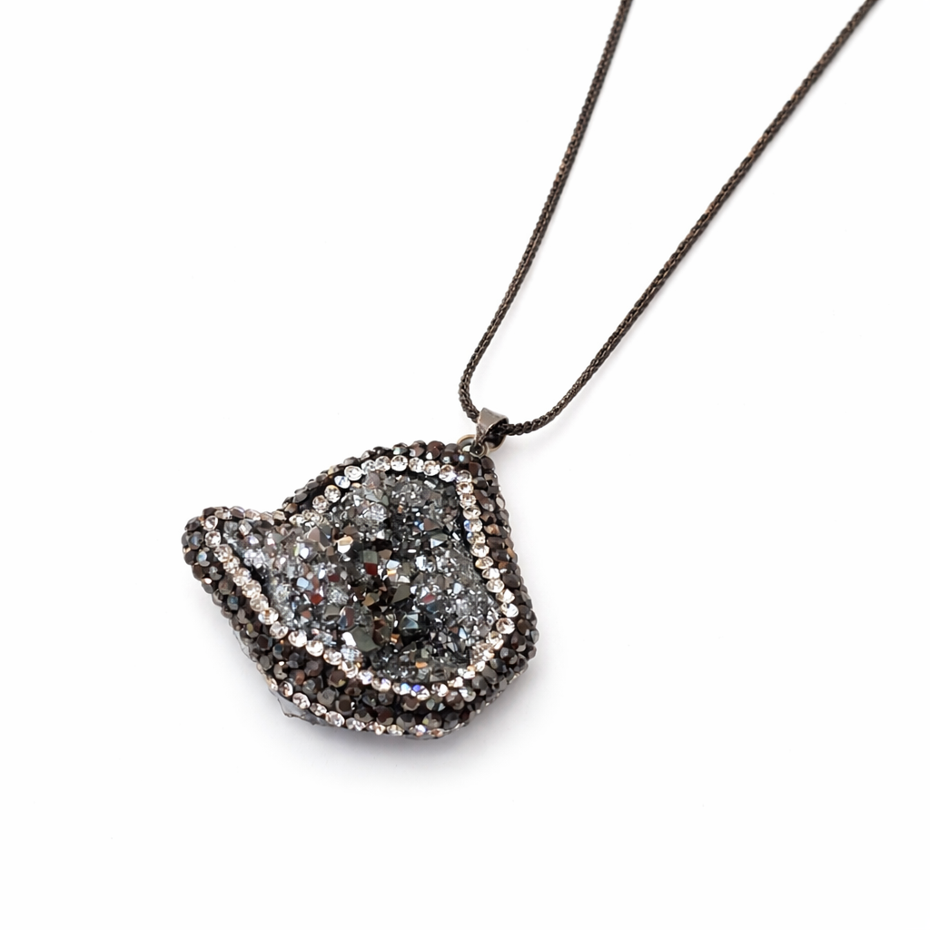 Pyrite Sparkle Statement Necklace